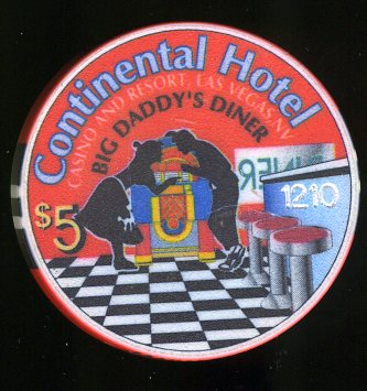 $5 Contentinental Hotel Big Daddys Diner