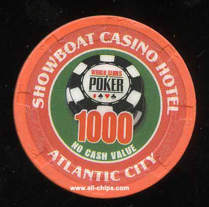 SHO-WSOP-1000 Showboat Tournament Chip