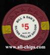 $5 Bill & Dans Silver Dollar Saloon