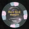 HRC-100 $100 Hard Rock Atlantic City 1st issue UNC