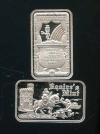 1/10th oz Squires Mint Lucky Puppet Theater 2024 St Patrick's Day .999 Fine silver Mini Bar 