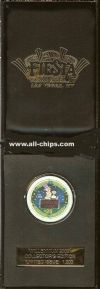 $25 Fiesta LTD W/ Box 1st and Last chip of the Millennium.(1 Chip with both on each side)