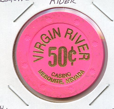 .50 Virgin River 1st issue Mesquite, NV. sunburst mold