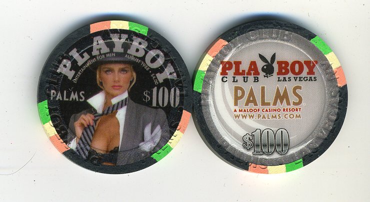 $5 Las Vegas Palms Playboy Club Happy Holidays 2008 Casino Chip Uncirculated 