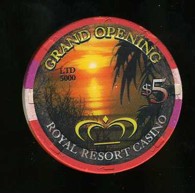 $5 Royal Resort Casino St. Kitts Grand Opening