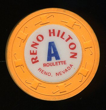 Reno Hilton Roulette Orange Table A
