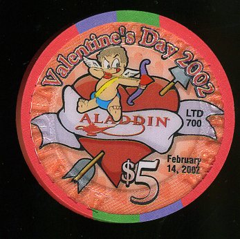 $5 Aladdin Valentines Day 2002