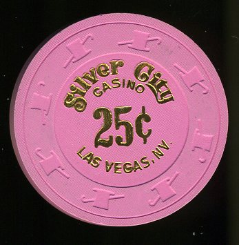 .25 Silver City Casino Las Vegas Casino Chip 4th issue
