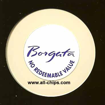 BOR-NRV Borgata Training Chip. ( This is what the dealers used to train )
