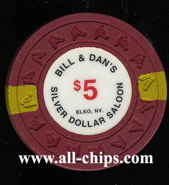 $5 Bill & Dans Silver Dollar Saloon