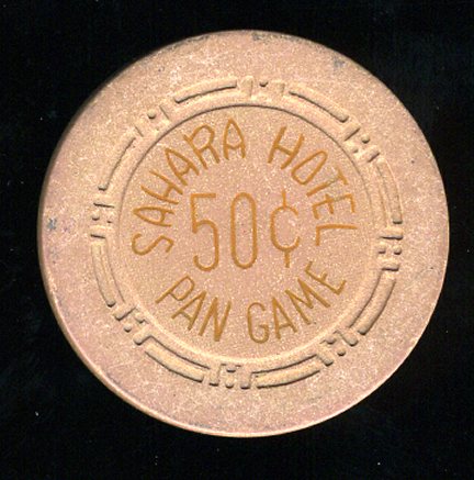 .50 Sahara Hotel 7th issue Pan Game 1950s
