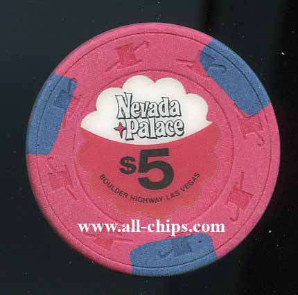 $5 Nevada Palace 1st issue