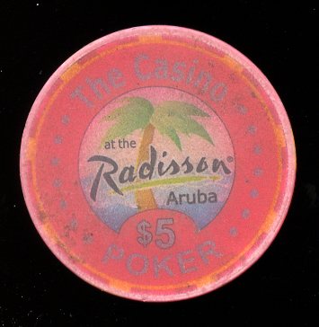 $5 Radisson Casino Aruba Can only get in the Poker Room