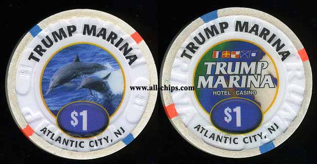 MAR-1 $1 Trump Marina 1st issue