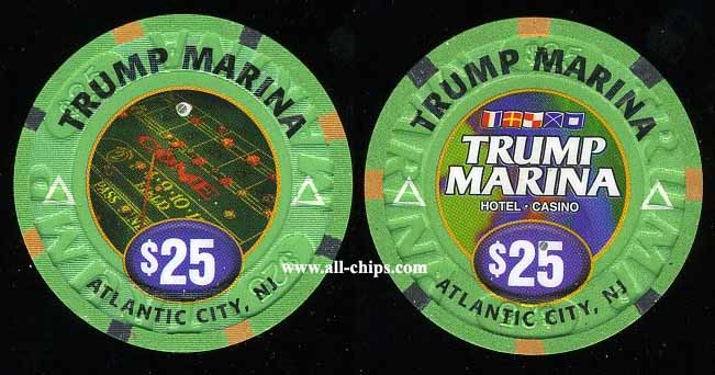 MAR-25 $25 Trump Marina 1st issue