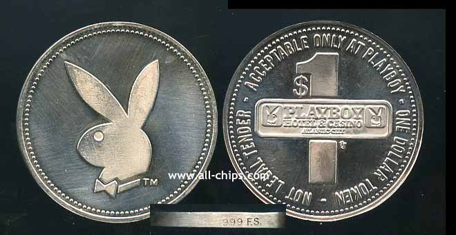 T PLA-1 Proof $1 Playboy Silver Proof RARE 
