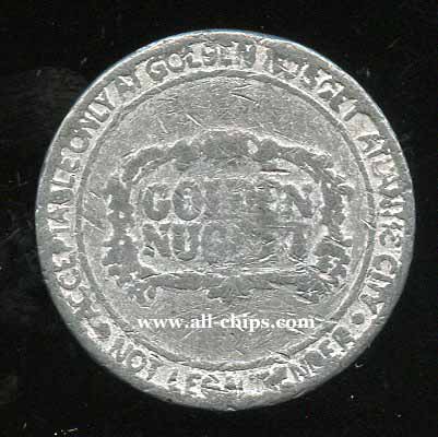 T GOL-1 $1 Golden Nugget Counterfeit Slot Slug