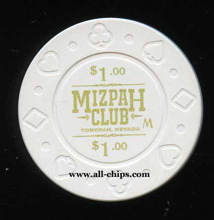 $1 Mizpah Club Tonopah NV