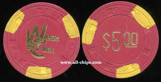 $5 Winners Circle Henderson 1979