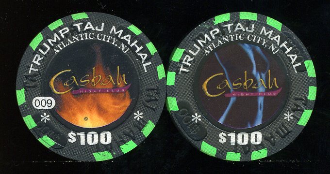 TAJ-100b $100 Taj Mahal Casbah Night Club 