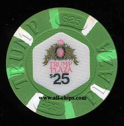 TPP-25a Point $25 Trump Plaza 2nd issue