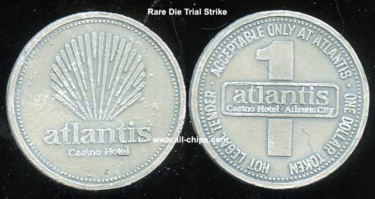 T ATL-1a $1 Atlantis Die Trial Strike
