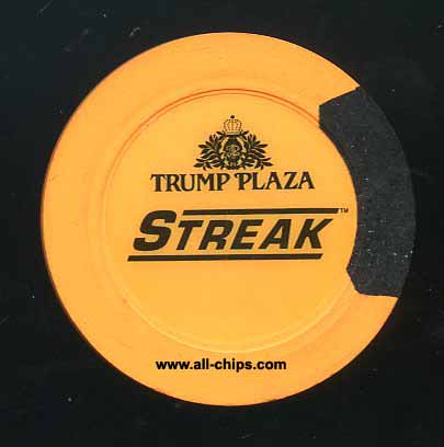 TPP-0a Trump Plaza Rare Streak Chip 