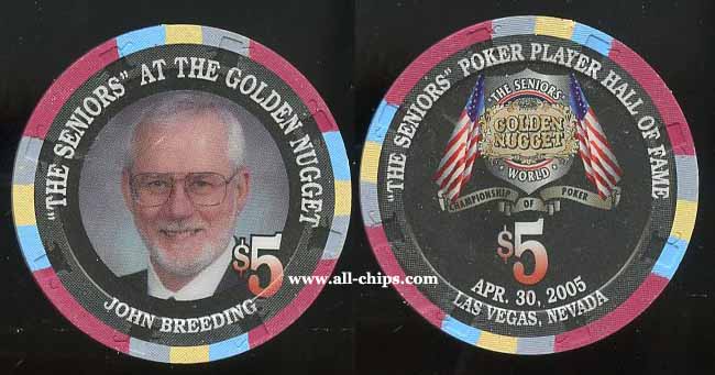 $5 Golden Nugget The Seniors John Breeding 2005
