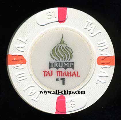 TAJ-1 $1 Taj Mahal 1st issue