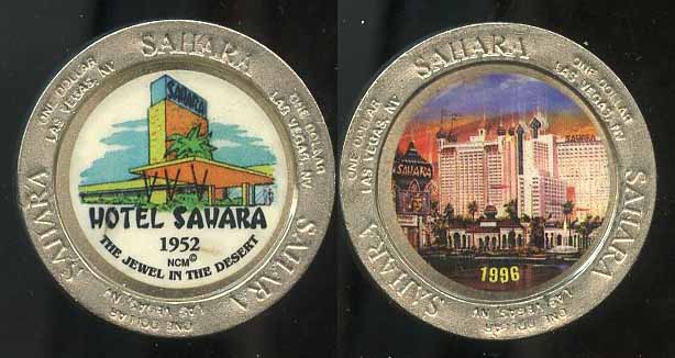 $1 Sahara Choken 1952-1996 Slot Token