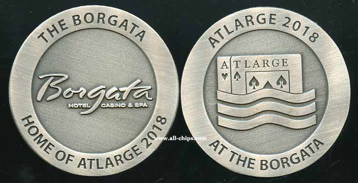 M BOR-AtLarge 2018 Borgata Home of Atlarge 2018 Token