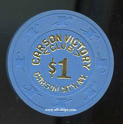 $1 Carson Victory Club 1980s