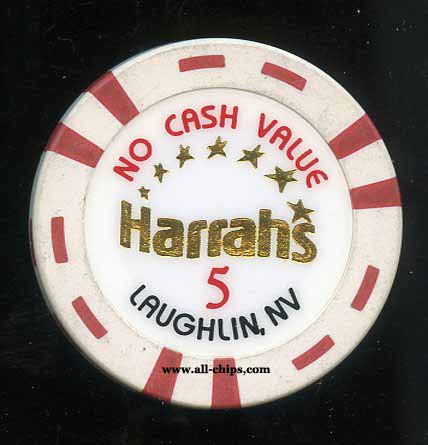 $5 Harrahs Laughlin NCV