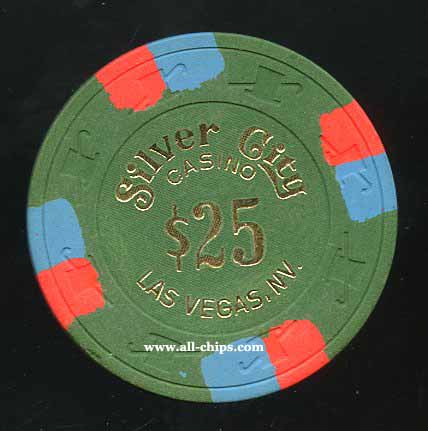 $25 Silver City Casino 4th issue 1989