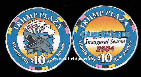TPP-10b CC $10 Trump Plaza Card Sharks