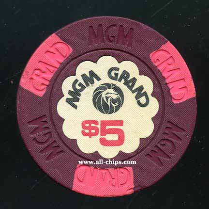 $5 MGM Grand 9th issue 1970s