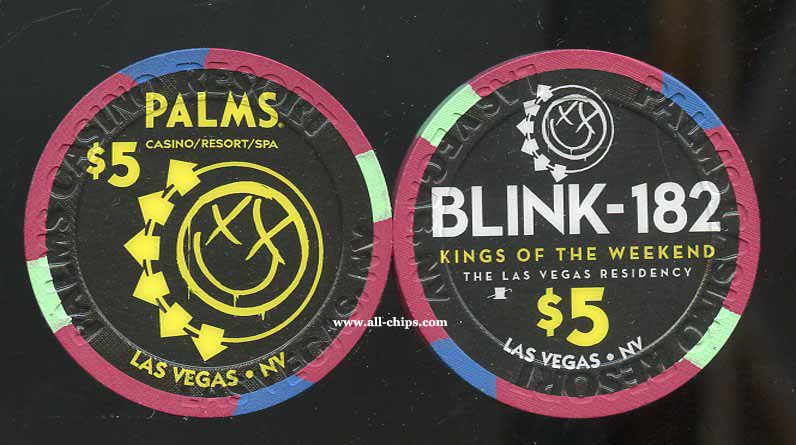 $5 Palms Blink 182 Yellow 1 of 2