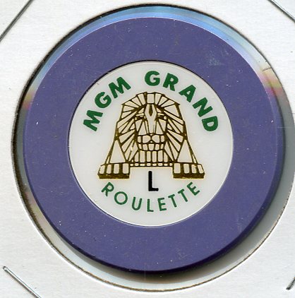 MGM Grand Roulette Purple L