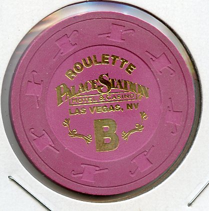 Palace Station Roulette Purple B