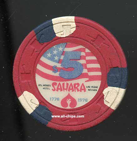 $5 Sahara 11th issue 1976 Bicentennial