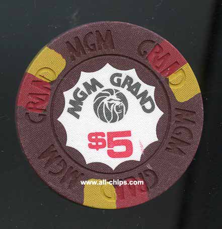 $5 MGM Grand 6th issue 1978 AU