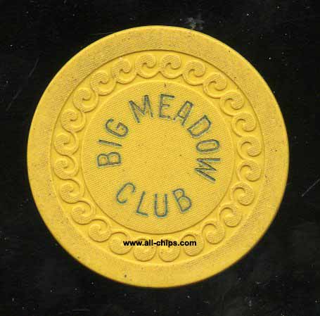 Big Meadow Club Poker Room 1st issue 1953