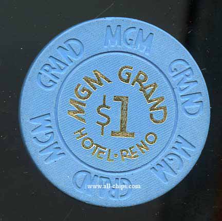 $1 MGM Grand Hotel 1st issue 1978