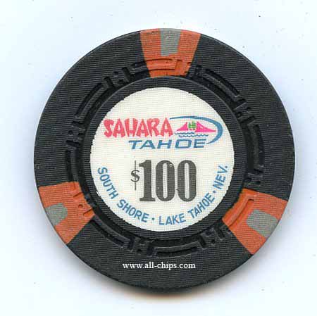 $100 Sahara Tahoe 2nd issue 1965 Lake Tahoe