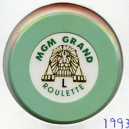MGM Grand Roulette Green L