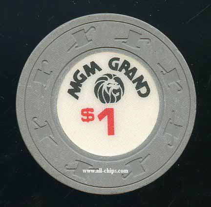 $1 MGM Grand 1st issue 1980s Small $