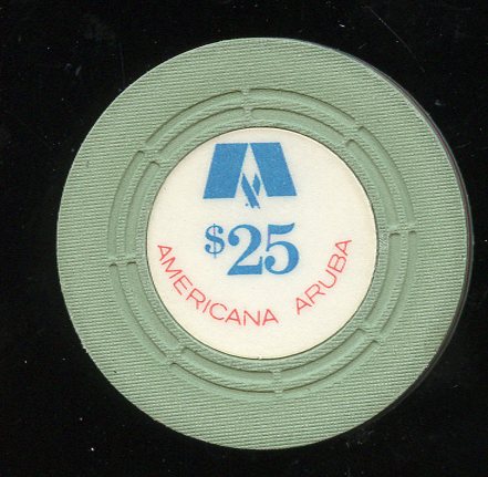 $25 Americana Casino Aruba