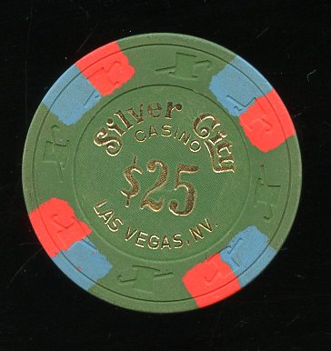 $25 Silver City Casino 4th issue 1989