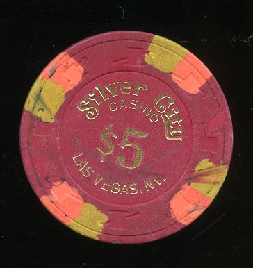 $5 Silver City Casino 4th issue 1989