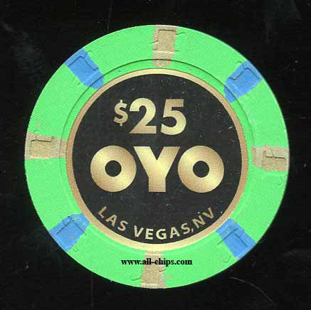 $25 OYO Casino 1st issue 2019 UNC